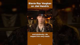 Stevie Ray Vaughan on Jimi Hendrix [upl. by Neggem775]