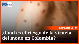 Epidemiólogo habla sobre la llegada de la viruela del mono en Colombia [upl. by Ellegna]