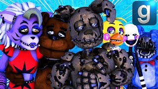 Gmod FNAF  Freddy And Friends Get Trapped In The Freezer [upl. by Nivlen337]