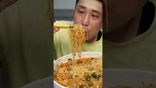 ASMR MUKBANG Eating Noodles Vegetables [upl. by Adina]