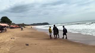 Candolim Beach Goabeach candolim goa vacation viralvideo trending youtube fun family hut [upl. by Arehsat]