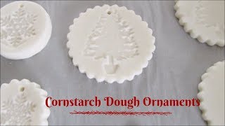 Cornstarch Dough Ornaments [upl. by Wilfred730]