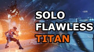 Prophecy  Solo Flawless on Titan No Loadout Swaps [upl. by Gale]