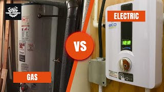 Gas vs Electric Tankless Water Heaters  Whos Best [upl. by Neerhtak]