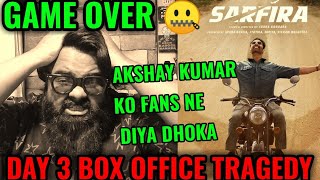 SARFIRA BOX OFFICE COLLECTION DAY 3  AKSHAY KUMAR  GAME OVER [upl. by Mccandless271]