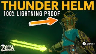 How to Get The Thunder Helm in Zelda Breath of the Wild [upl. by Ecenaj821]