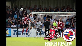 Exeter City 21 Reading FC Knibbs  EFL League One Matchday 5  Match Review [upl. by Aleta870]