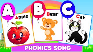 ABC Phonics Song  English Alphabet Learn A to Z  ABC Song  Alphabet Song  Educational Videos [upl. by Bremser741]