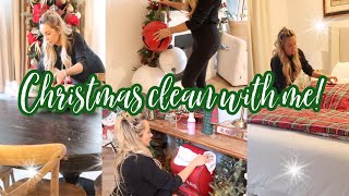 2023 CHRISTMAS CLEAN WITH ME  DUSTY CHRISTMAS HOME CLEANING MOTIVATION [upl. by Lobiv]