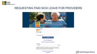 Requesting Paid Sick Leave for Providers [upl. by Nalyr]