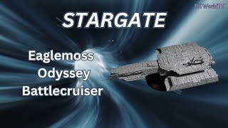 Stargate Odyssey Battlecruiser by Eaglemoss [upl. by Ynaffik]