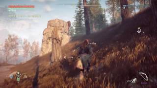 Official How to find the Vantage Point near the Devils Thirst Bandit Camp Horizon Zero Dawn [upl. by Kcirted718]