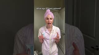 What age to start retinoid dermatologist DrDrayzday [upl. by Ultima802]