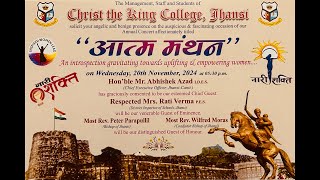 Annual Concert 2K24 Christ the king College Jhansi [upl. by Olatha]