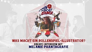 RPC 2017  Interview mit Illustratorin Melanie Phantagrafie auf der Role Play Convention [upl. by Airegin]