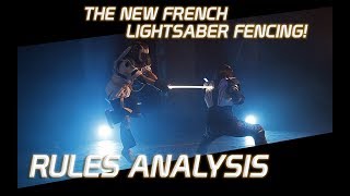 French Fencing Federation adds lightsaber Rules of the new weapon and its meaning for Lightspeed [upl. by Suiluj391]