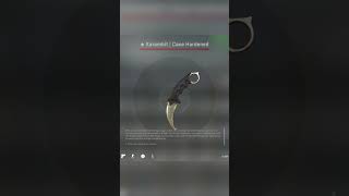 Unboxing a Karambit Case Hardened Blue Gem [upl. by Chadabe]