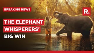 The Elephant Whisperers Wins Best Documentary Short Film Award At Oscars 2023 [upl. by Llennol696]