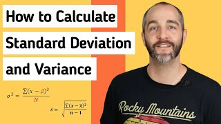 How to Calculate Variance and Standard Deviation [upl. by Arrakat]