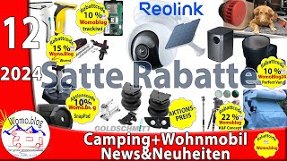 Camping und Wohnmobil NewsampNeuheiten 122024 [upl. by Tanner555]