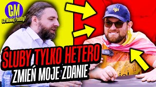 Śluby Tylko Hetero  Zmień Moje Zdanie  Dobromir Sośnierz [upl. by Notelrac]