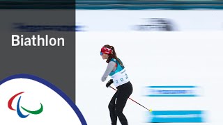 Biathlon Sprint standing and vision impaired  PyeongChan… [upl. by Lemrej728]