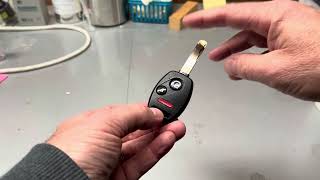 Honda Pilot Key Battery Replacement [upl. by Aivatnohs]