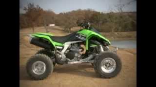 2011 Kawasaki KFX450R Test [upl. by Nolava]