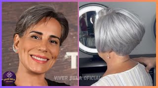 TOP 10 CORTE DE CABELO CURTO FEMININO 2023 TENDÊNCIA PIXIE CUT SHORT BOB [upl. by Allekram901]