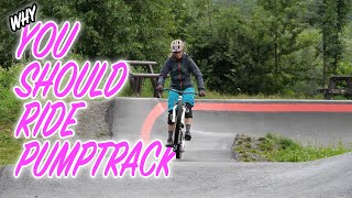 Riding Pumptrack Makes You a Better Rider [upl. by Yetnom584]