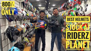 Cheap amp Best Trending Helmets🤩 Starting at just 800₹ Riderz Planet Karol bagh  theprincezone [upl. by Dunseath]