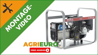 Montagevideo DieselStromerzeuger GE 7000 BBM AVR [upl. by Ahsekar322]