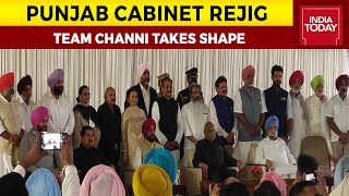 PrePoll Cabinet Rejig Team Charanjit Channi Takes Shape In PollBound Punjab [upl. by Kreg391]