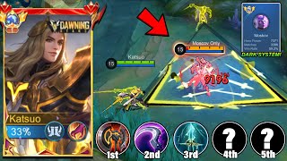 LANCELOT NEW HYPERCARRY FULL DAMAGE BUILD TO OVERCOME DARK SYSTEM IN SOLO RANK Wtf damage [upl. by Sivrep]