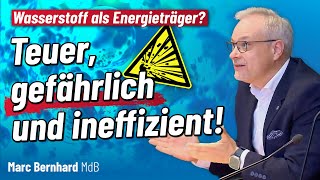 Wasserstoff als Energieträger Teuer gefährlich und ineffizient 💣 [upl. by Lawlor557]