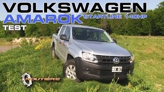 Volkswagen Amarok Startline 20  140 HP Test  Routière [upl. by Ysnil]