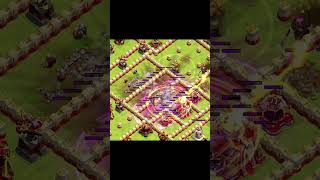 th16 fireball attack strategy 🔥 clashofclans coc shorts gaming [upl. by Voss]