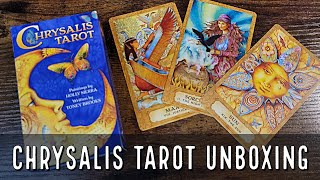 Chrysalis Tarot  Unboxing and Flip Through [upl. by Elsie]