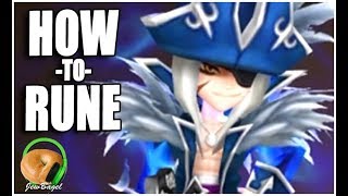 SUMMONERS WAR  How to Rune Galleon [upl. by Borreri]