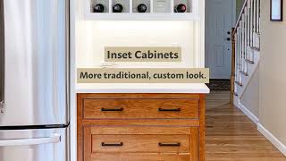 Inset vs Overlay Cabinets [upl. by Waller2]