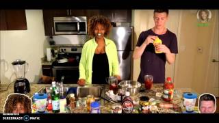 Smoothie Challenge Glozell ft Collins Key [upl. by Anaahs972]