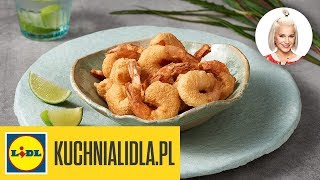 KREWETKI W TEMPURZE 🍤  Daria Ładocha amp Kuchnia Lidla [upl. by Auric]