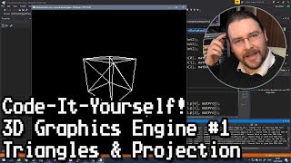 CodeItYourself 3D Graphics Engine Part 1  Triangles amp Projection [upl. by Terti]