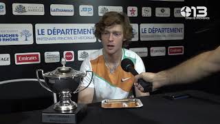 INTERVIEW ANDREY RUBLEV RUSSIAN 20 02 2022 [upl. by Toombs818]