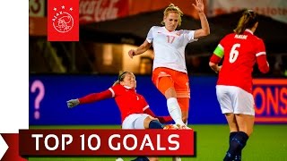 TOP 10 GOALS  Oranje Leeuwinnen [upl. by Leunam]