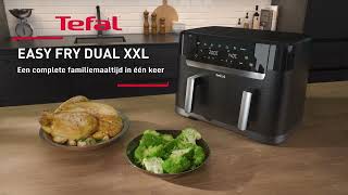 Tefal Easy Fry Dual XXL EY9428 dubbele heteluchtfriteuse [upl. by Aurel]