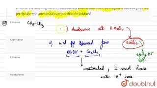 Which of the following not only decolourless alkaline potassium permagnete but also gives [upl. by Kreiner]