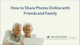 How to Share Photos Online Using Flickr  Tech Tips for Seniors by Bankers Life [upl. by Assilaj688]