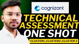 Cognizant Technical Assessment Test 202425  Cognizant Technical Round Questions🔥 [upl. by Carberry689]