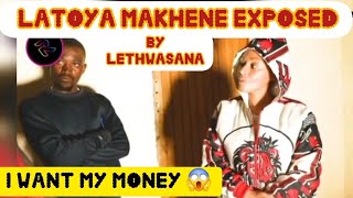 LATOYA MAKHENE EXPOSED ON MOJA LOVE FAKE GOBELA [upl. by Alyakem]